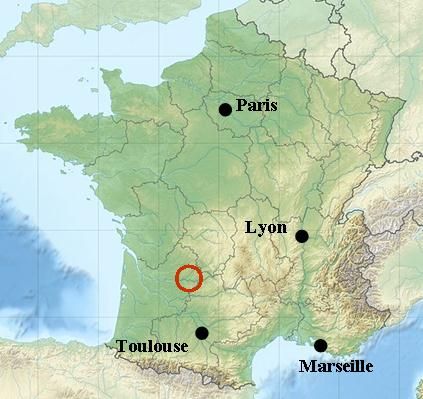 location map dordogne france